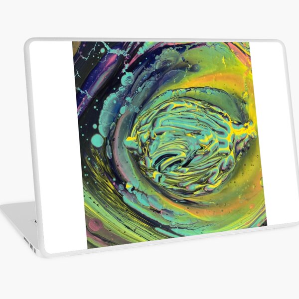 Falling into wonderland Laptop Skin