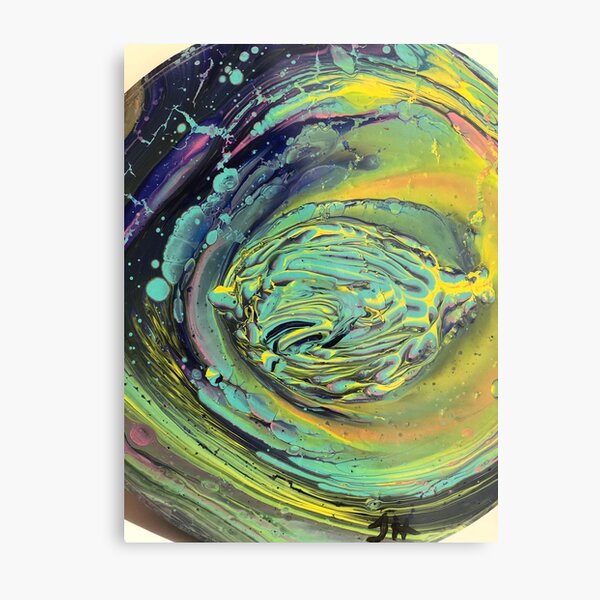 Falling into wonderland Metal Print