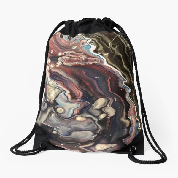Twisted thoughts Drawstring Bag