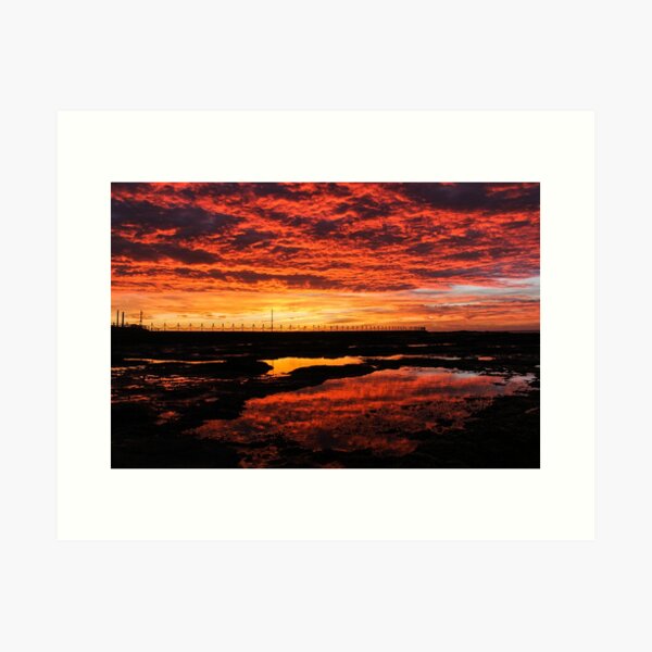 Item preview, Newcastle sunrise designed and sold by Brent Randall.