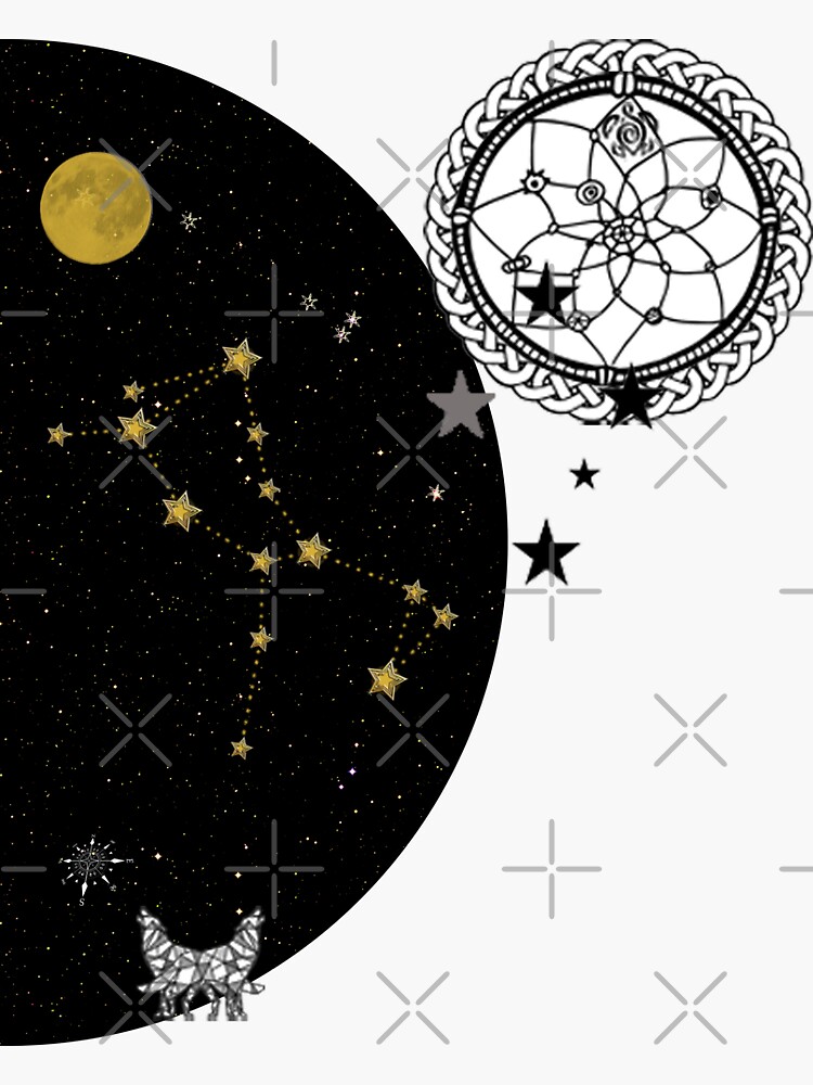 Sun and Moon Greet the Southern Stars of Virgo while Dreaming by Lehonani