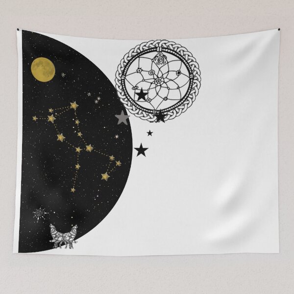 Item preview, Sun and Moon Greet the Southern Stars of Virgo while Dreaming designed and sold by Lehonani.
