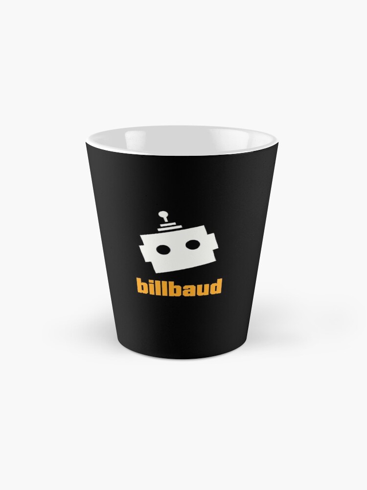 Alternate view of BillBaud Black Background Mug