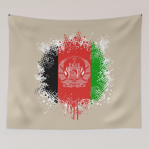 Item preview, Flag of Afghanistan - Splat designed and sold by pixelinga.