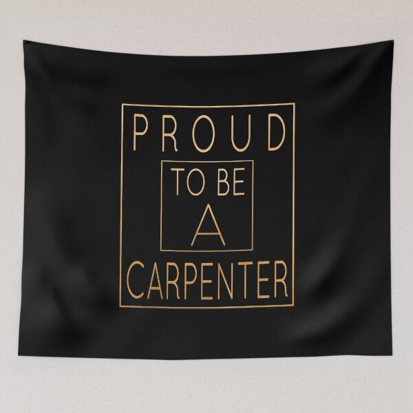 Item preview, Proud To Be A Carpenter - Funny Woodworker graphic designed and sold by Grabitees.