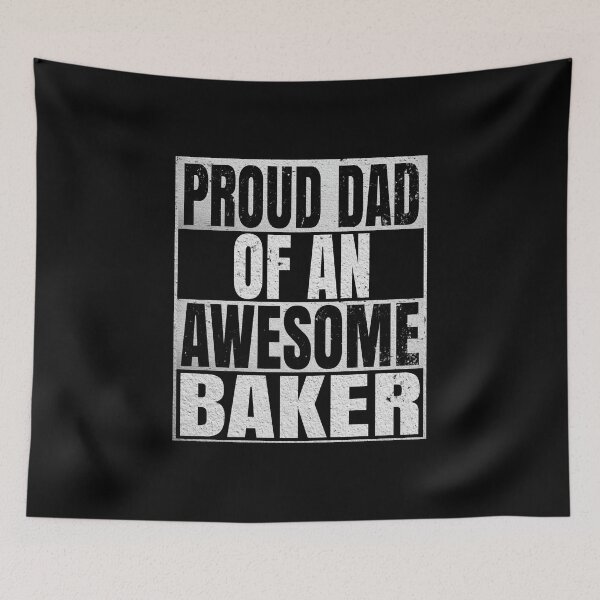 Item preview, Proud Dad Of An Awesome Baker - Funny Baking design designed and sold by Grabitees.
