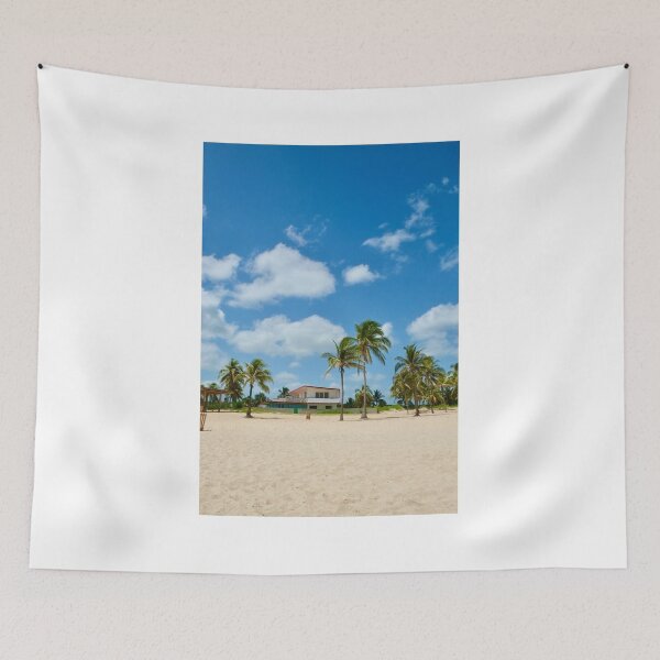 Item preview, Pretty Tropical Beach House designed and sold by ObiCyn.