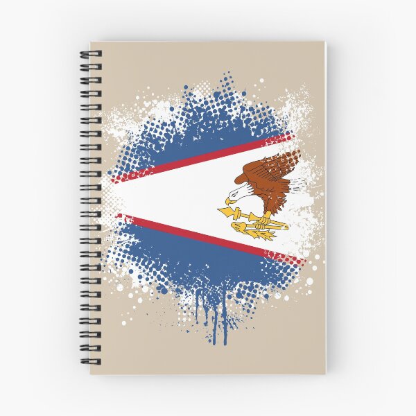 Item preview, Flag of American Samoa - Splat designed and sold by pixelinga.