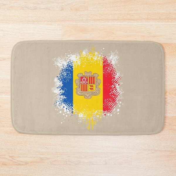 Item preview, Flag of Andorra - Splat designed and sold by pixelinga.