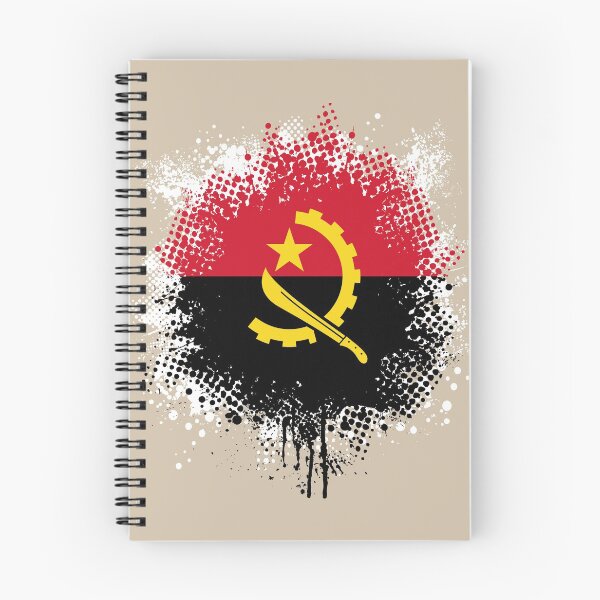 Item preview, Flag of Angola - Splat designed and sold by pixelinga.