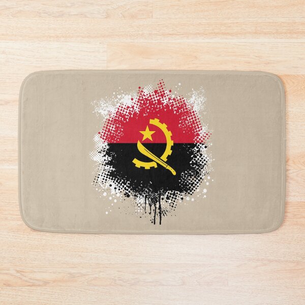 Item preview, Flag of Angola - Splat designed and sold by pixelinga.