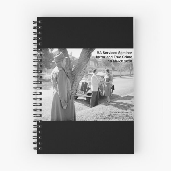 Item preview, RA Services Seminar for Horror and True Crime at State Library of NSW, 2020 designed and sold by nswRISG.