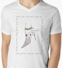 Fanciful Footwear ... fab not drab Men's V-Neck T-Shirt