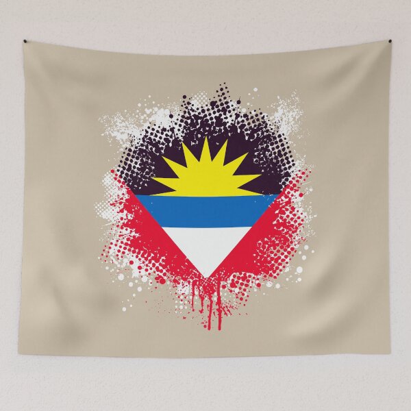 Item preview, Flag of Antigua - Splat designed and sold by pixelinga.