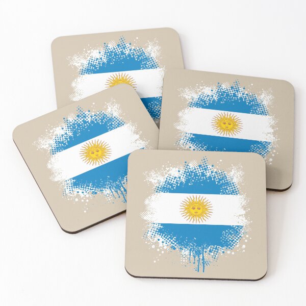 Artikelvorschau, Flag of Argentina - Splat entworfen und verkauft von pixelinga.