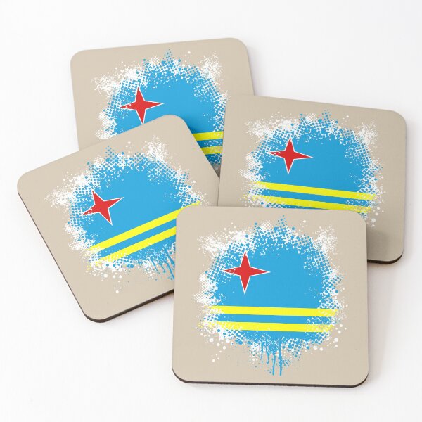 Item preview, Flag of Aruba - Splat designed and sold by pixelinga.