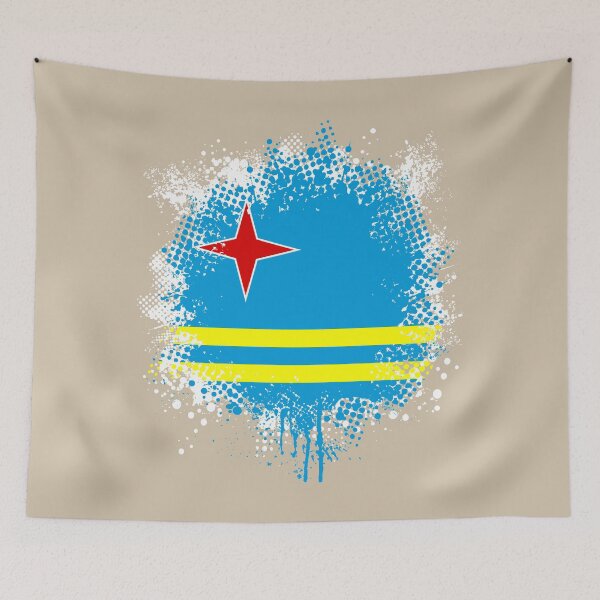Item preview, Flag of Aruba - Splat designed and sold by pixelinga.