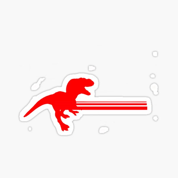 T-Rex Silhouette Kid Tee Shirt Sticker