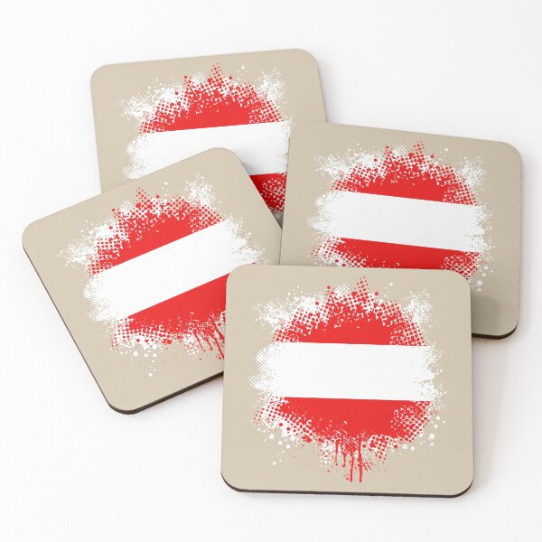 Item preview, Flag of Austria - Splat designed and sold by pixelinga.