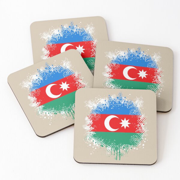 Item preview, Flag of Azerbaijan - Splat designed and sold by pixelinga.