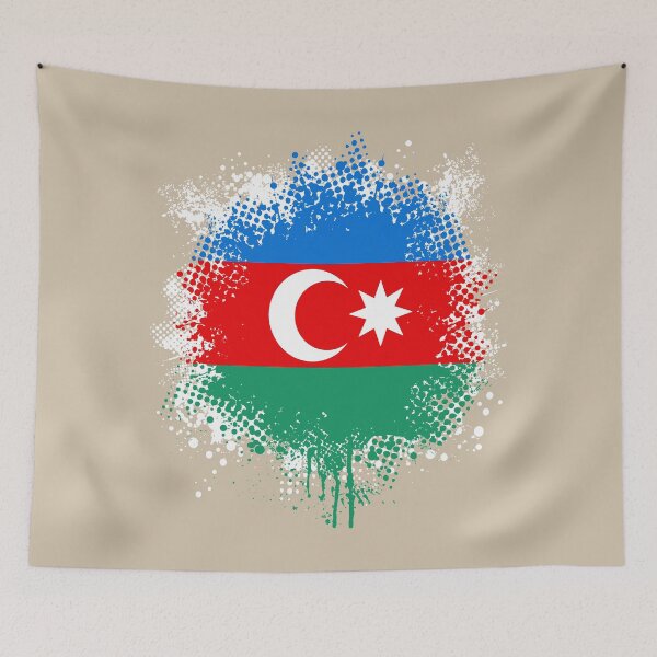 Item preview, Flag of Azerbaijan - Splat designed and sold by pixelinga.