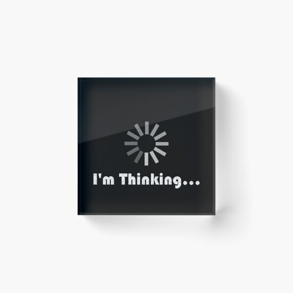 Item preview, I'm Thinking t shirt designed and sold by derradji.