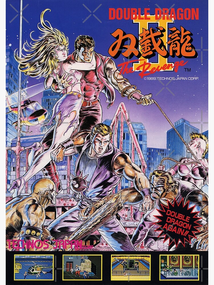 Double Dragon 2 Poster for Sale by jviloria8581