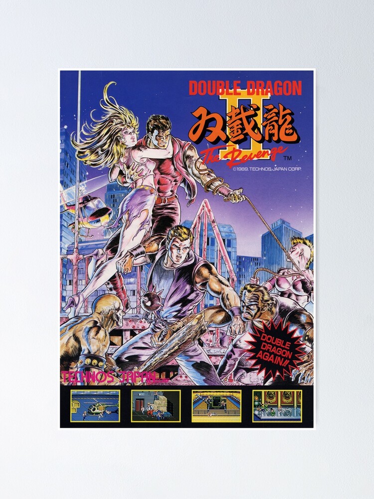 Double Dragon 2 Poster for Sale by jviloria8581