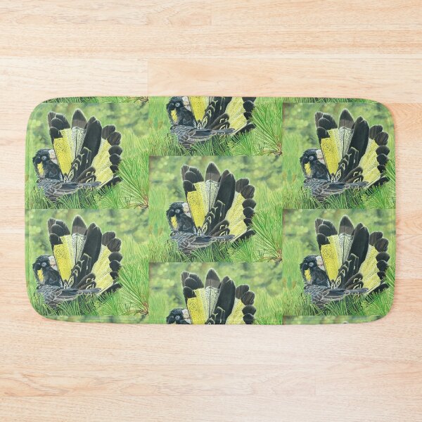 Item preview, Yellow-tailed Black Cockatoo designed and sold by Wendy Sinclair.