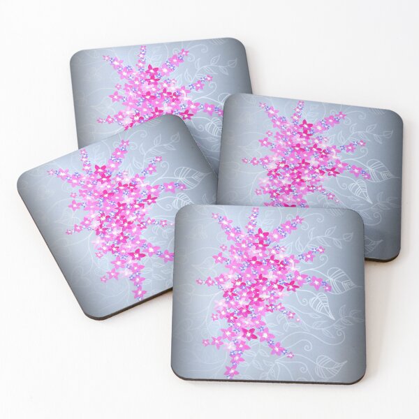Item preview, Pink cherry blosom phone case - with pink and gray designed and sold by cathyartist.