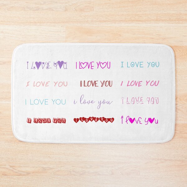 Item preview, I love you  designed and sold by Ella's  Doodles And Designs.