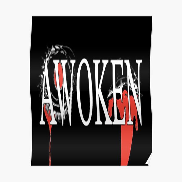 Awoken Graphic Design Poster By Nghtfall Redbubble