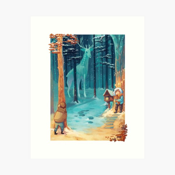Item preview, Guardian of the forest designed and sold by Lambyrinth.
