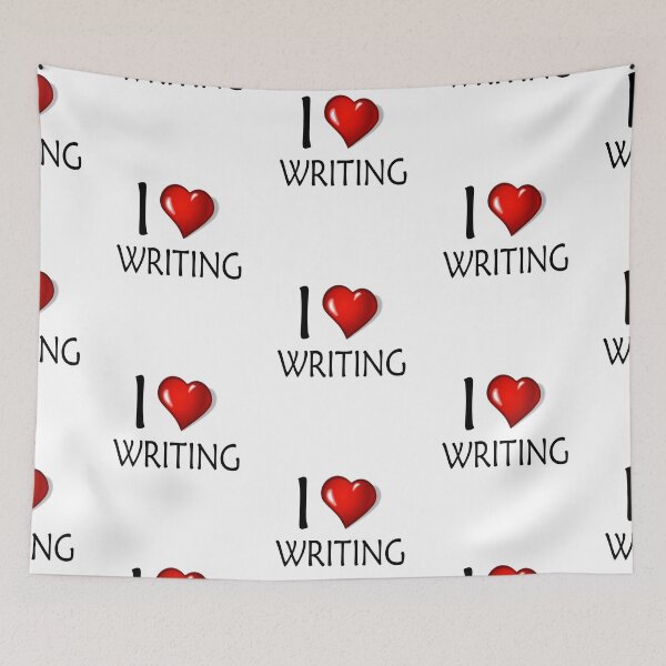 Item preview, I Love Writing designed and sold by ByTekk.