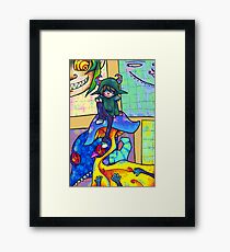 Psychedelic Framed Print
