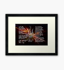 I LOVE COFFE I LOVE TEA..DEDICATED TO REDBUBBLE AND ARTIST ..LOL Framed Print