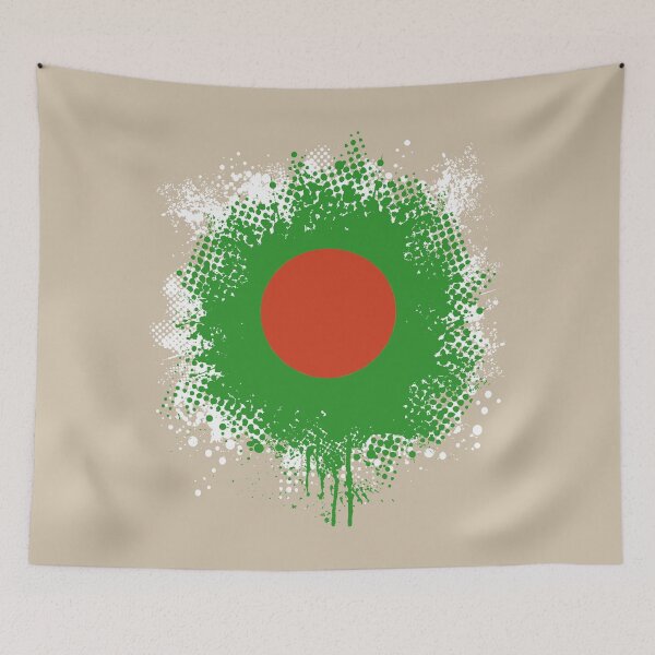 Item preview, Flag of Bangladesh - Splat designed and sold by pixelinga.