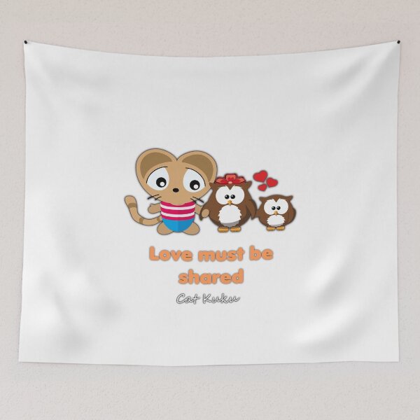 Item preview, Cat Kuku Love quotes books designed and sold by Bubsimouse.