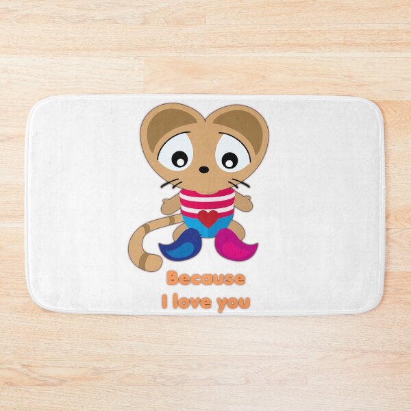 Item preview, Cat Kuku Love quotes couple designed and sold by Bubsimouse.