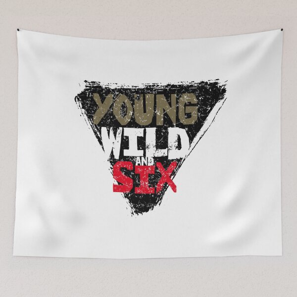 Item preview, Young Wild And Six designed and sold by kolbasound.