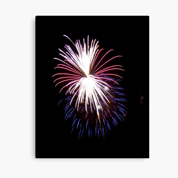 2011 Wolfeboro Fireworks VI Canvas Print