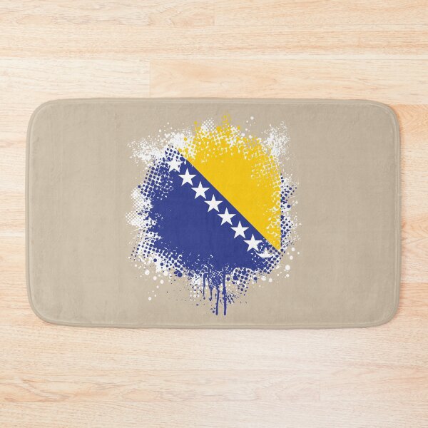 Item preview, Flag of Bosnia and Herzegovina - Splat designed and sold by pixelinga.