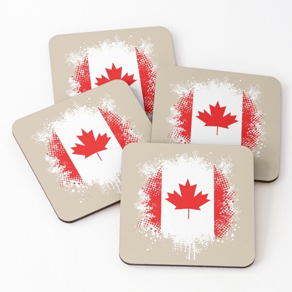 Item preview, Flag of Canada - Splat designed and sold by pixelinga.