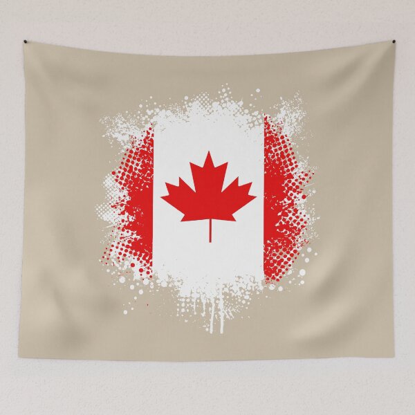 Item preview, Flag of Canada - Splat designed and sold by pixelinga.