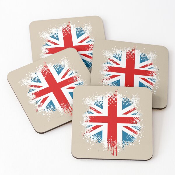 Item preview, Flag of United Kingdom (UK) - Splat designed and sold by pixelinga.
