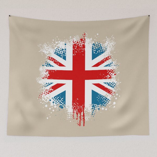 Item preview, Flag of United Kingdom (UK) - Splat designed and sold by pixelinga.