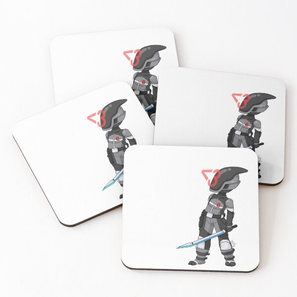 Borderlands - Zer0 Coasters (Set of 4)