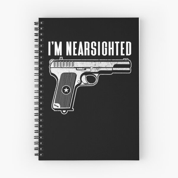 Item preview, I'm Nearsighted Funny Pistol Shooting 2nd Amendment Gun Shirt Gear designed and sold by DynamicDesign.