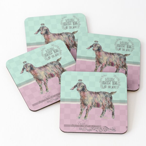 Item preview, Sentient Being Not Your Meal - GOAT designed and sold by FanitsaArt.