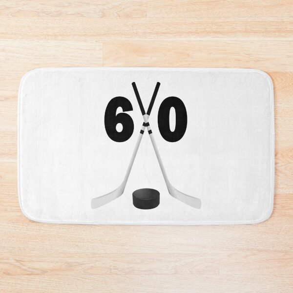 Item preview, Hockey number 60 - sixty with sticks and disc designed and sold by AllShirts21.